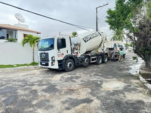 Concretagem com concreto usinado — QL Engenharia